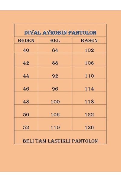 DİVAL Women's White Elastic Waist Plus Size Ayrobin Trousers