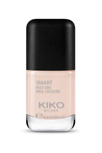 Kiko Smart Fast Dry Nail Lacquer 02 Oje Satin Light Beige