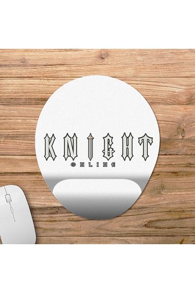 Pixxa نموذج لوحة ماوس لدعم المعصم من Knight Online - 3 بيضاوي