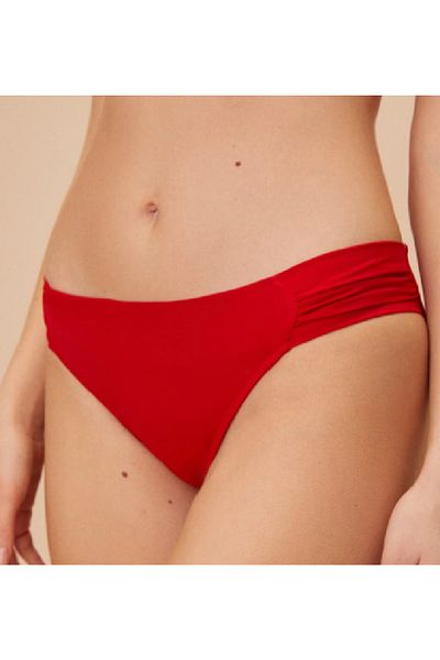 SUWEN Rakott oldalsó részletes bikini alsó rész