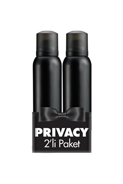 Privacy Klasik Men Deodorant 150 Ml 2'li