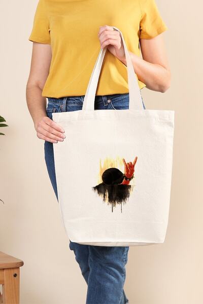 Müzik Reyonu حقيبة قماش روك هارد سنيل