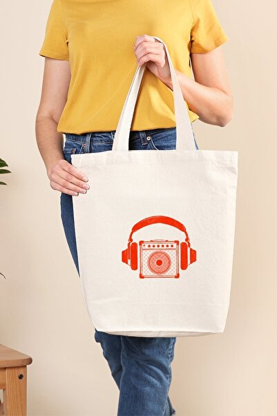 Müzik Reyonu سماعات قماش حمل حقيبة