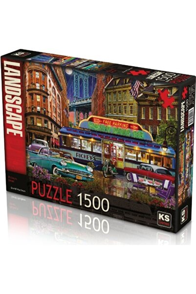 Ks Games Puzzle Yapboz 1500 Parça Rickeys Diner