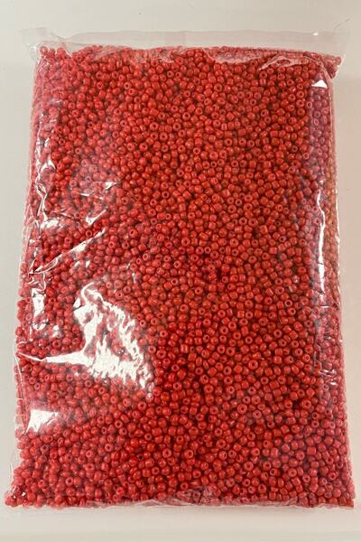 FdayAksesuar Τύποι χάντρων Χάντρες κόκκινη άμμος 3 mm 500 gr – Χάντρες