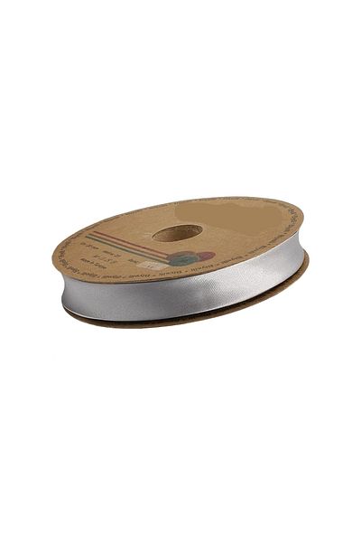 Bontex Γκρι Satin Piping Πλάτος 2 cm 1 Μπάλα 25 μέτρα – Κορδέλα – Κορδέλα