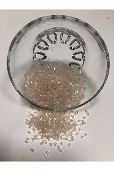 Bontex Transparentne Janjan krem perle 1 pakovanje 50 grama veličine 2-2.5 mm...