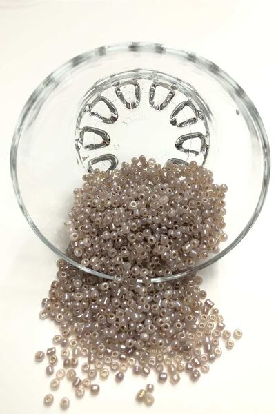 Bontex Χάντρες Χακί Άμμου Μεσαίου Μεγέθους 3 χιλ. 1 Συσκευασία 50 γραμμάρια –...