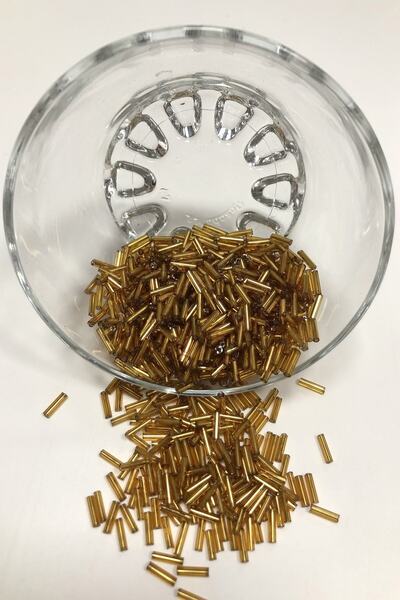 Bontex Svetlo smeđe tubaste perle 5 mm – Perle