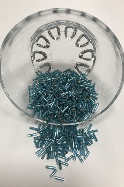 Bontex Χάντρες Σωληνωτού Τύπου Μπλε Χρώματος 5 χιλ. 1 Συσκευασία 50 γραμμάρια...