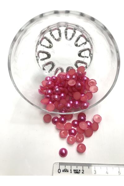 Bontex Половин перлена пластмасова мъниста 1 опаковка 50 грама – Мъниста