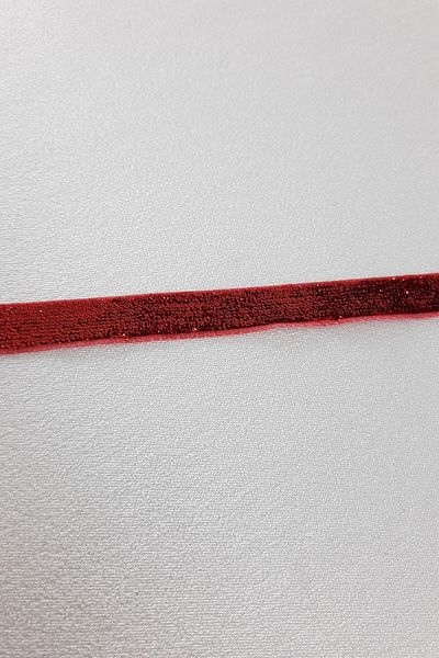 Bontex Red Glitter Velvet Ribbon Width 1 cm 1 Meter – Ribbon – Ribbon