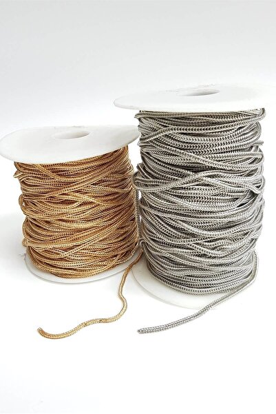 FdayAksesuar سلسلة مسبحة ملتوية ملونة من الخرز (1 طن) – خرز