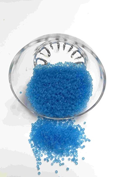 Bontex Матово синьо пясъчно мънисто 2 мм 1 опаковка 50 грама – Мънисто