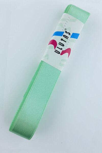 Ulutaş Ανοιχτό Πράσινο Χρώμα Σατέν Κορδέλα Πλάτους 2 εκ. 1 Κουβάρι 10 Μέτρα –...