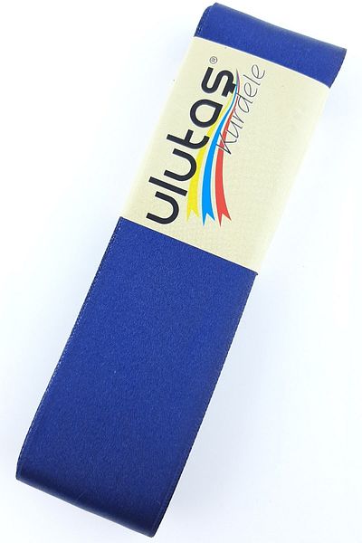 Ulutaş Στολίδια Υλικά Navy Blue Satin Ribbon Πλάτος 4 cm 1 Ball 10 Meters – Κορδέλα – Κορδέλα