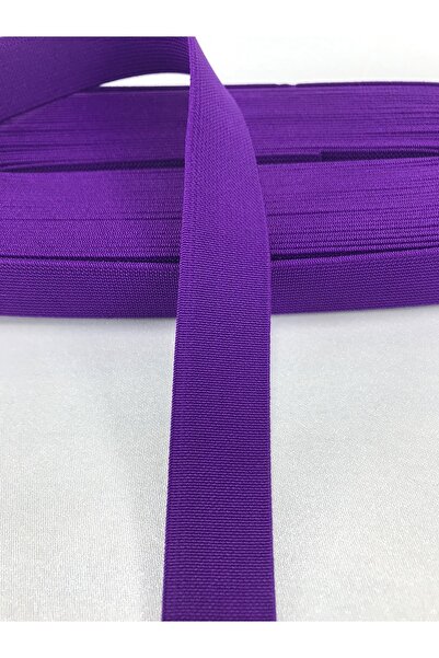 Bontex Bandă decorativă din cauciuc, 1 metru, mov, lățime 2 cm