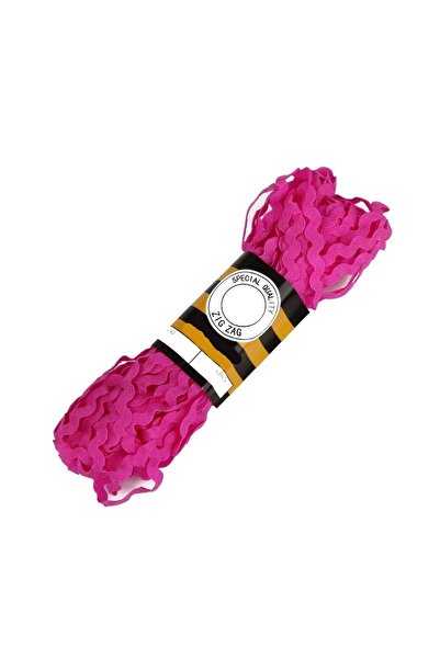 Bride Aksesuar Dünyası Bandă decorativă Fuchsia Water Stone Zigzag 50 Metri –...