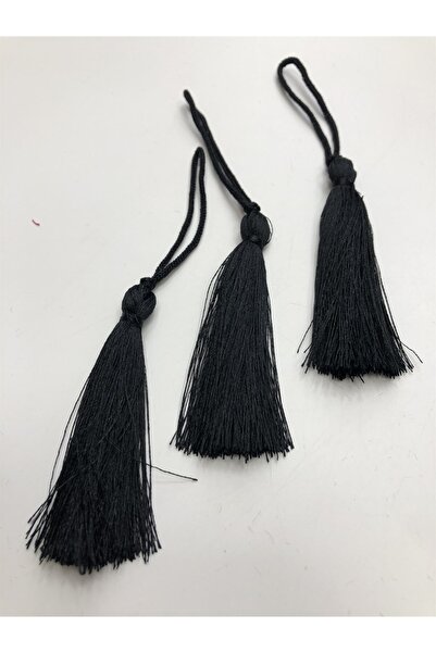 Bontex Ciucure Negru Simplu 5 Bucăți 7 Cm – Panglică Decorativă