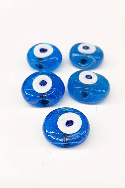 Bontex Vrste perli Prozirna plava kravlje oko Zloko oko perla 1 komad Nzr-104...