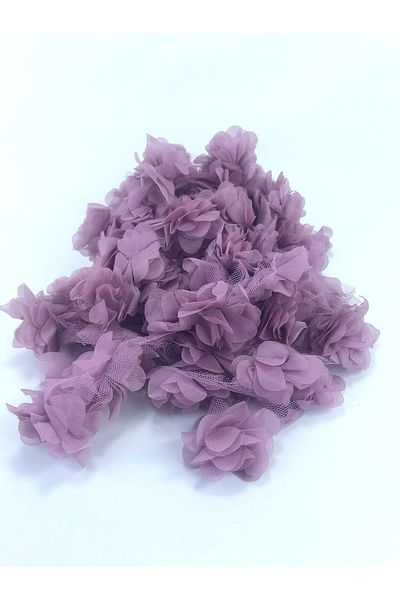 Bontex Lilac Laser Cut Tulle Flower 1 Ball – Tulle – Tulle