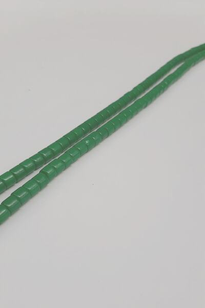 FdayAksesuar Vrste perli Zeleni cilindrični mat perli – Perle