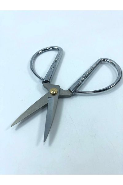 Bontex Silver Flower Detailed Scissors