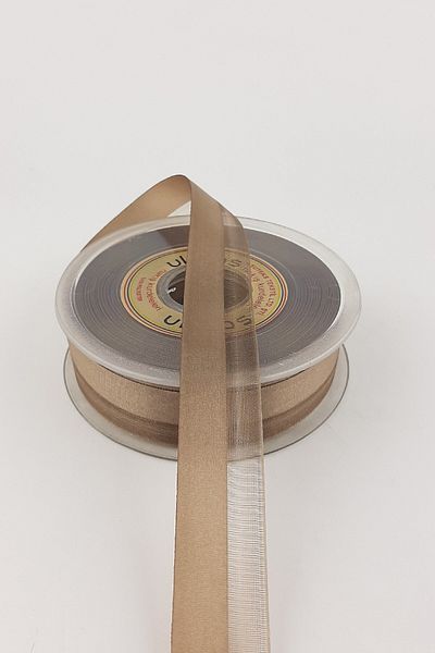 Ulutaş Διακοσμητικά Υλικά Mink Color Waterway Ribbon 1 Meter Πλάτος 2,5 cm – Κορδέλα – Κορδέλα