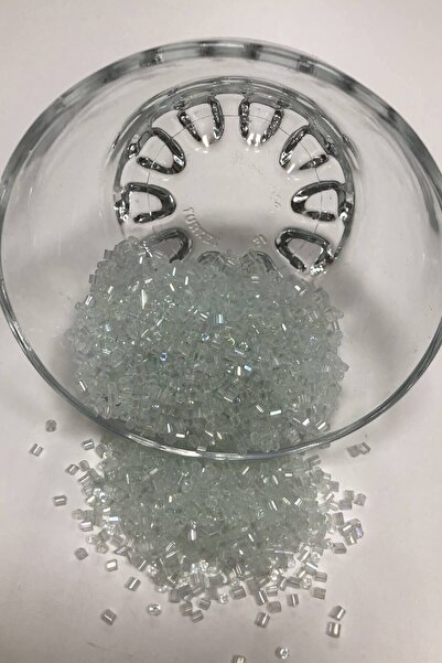 Bontex Прозрачни, минималистични перли 1 опаковка 50 г Размер 2-2,5 мм – Перли