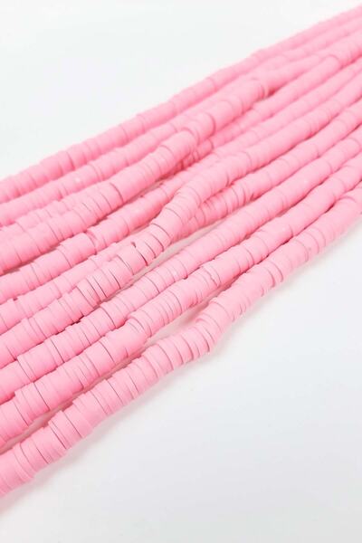 Bride Aksesuar Dünyası Vrste perli Ružičaste Fimo glinene perle – Perle