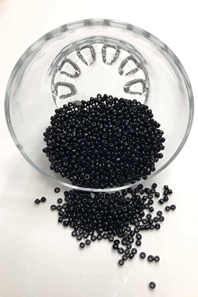 Bontex Crne perle od peska 3 mm 1 pakovanje 50 grama – Perle