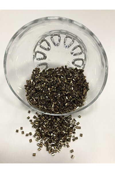 Bontex Антични цветни покрити нарязани мъниста 1 опаковка 50 г Размер 2-2,5 м...