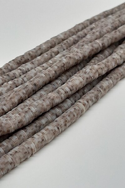 Bontex Καφέ χάντρες ζύμης Φίμο 6 χιλιοστά 1 σειρά – Χάντρες