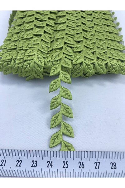 Bride Aksesuar Dünyası 5 metri de panglică decorativă dintr-o singură frunză ...