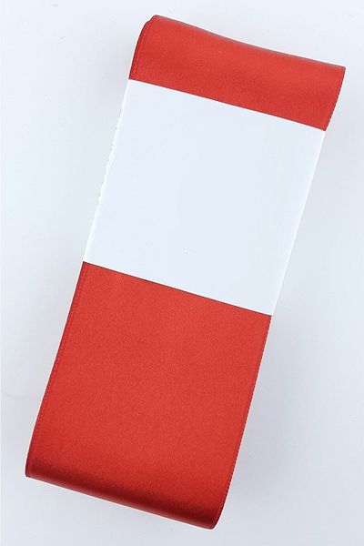 GELD Red Satin Ribbon 1 Meter Width 6 cm – Ribbon – Ribbon