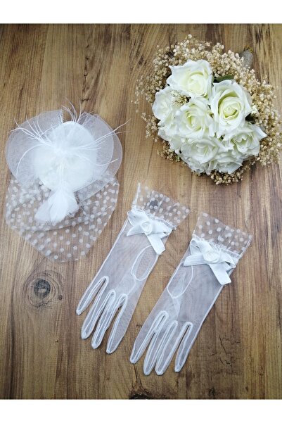 Bontex Set de flori artificiale pentru mireasă, buchet de mireasă și set de v...