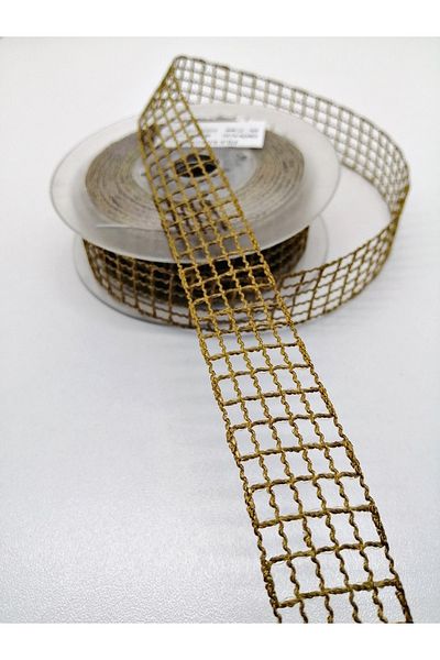 Bontex Καφέ Διχτυωτή Κορδέλα 2,5 εκ. 1 μέτρο – Κορδέλα – Κορδέλα