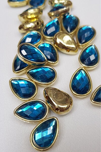 Bontex Plavi kamen u obliku kapi, 1 pakovanje, 10 komada, veličina 1-1,5 cm –...