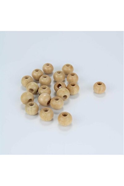 FdayAksesuar Vrste perli Krem boja Drvene perle 17 mm 1 pakovanje 100 grama –...