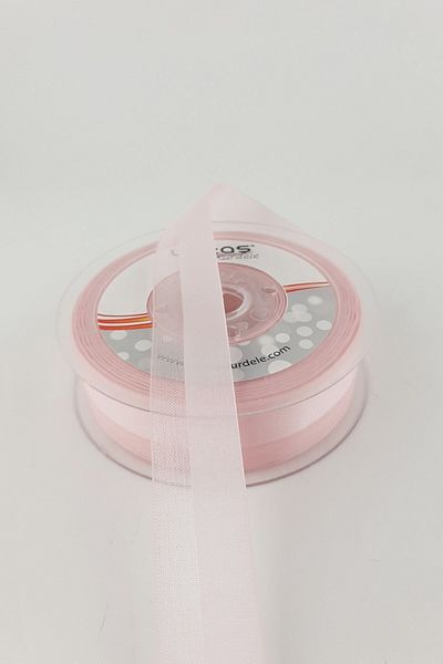 Ulutaş Διακοσμητικά Υλικά Waterway Ribbon Pink 1 Meter Πλάτος 2,5 cm – Κορδέλα – Κορδέλα