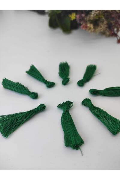 Bontex Ciciuc din bumbac verde 10 bucăți 2,5 cm – panglică decorativă – pangl...