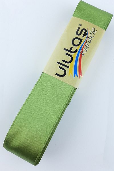 Ulutaş Διακοσμητικά Υλικά Grass Green Satin Ribbon Πλάτος 3 cm 1 Ball 10 Meters – Κορδέλα – Κορδέλα