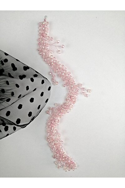 Bontex Ružičasta Sa perlama Aksesoar za kosu i turban – Ostali aksesoari za kosu