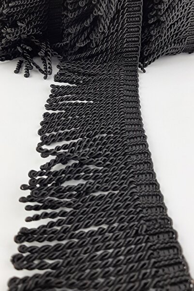 Bontex شرابة شعر ملتوية سوداء 7 سم – شريط للديكور