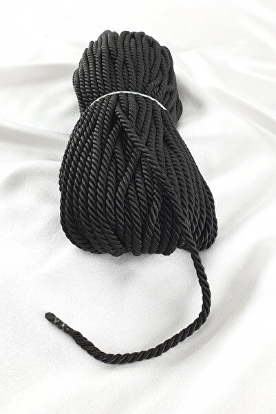 Bontex Snur negru 8 mm – Snur împletit