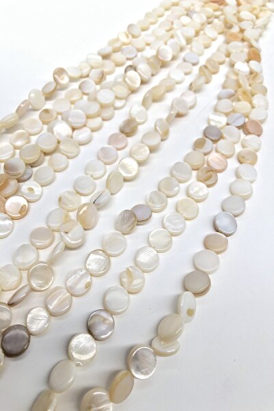 Generic Brand Cremă Perla Plată 8 Mm