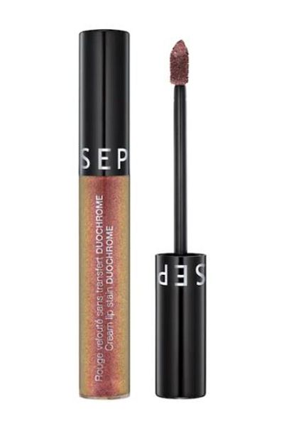 SEPHORA COLLECTION Cream Lip Stain Duo Chrome-124 Magnetic Sunset