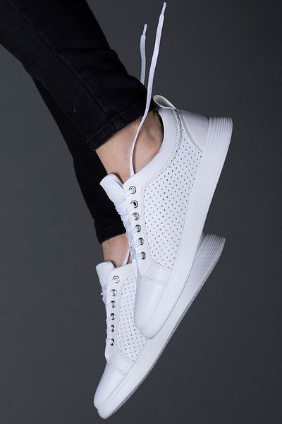 Riccon Bílé Unisex tenisky0012957