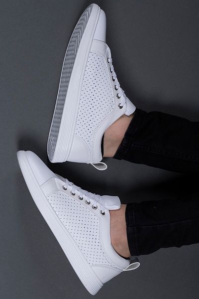 Riccon Bílé Unisex tenisky0012957