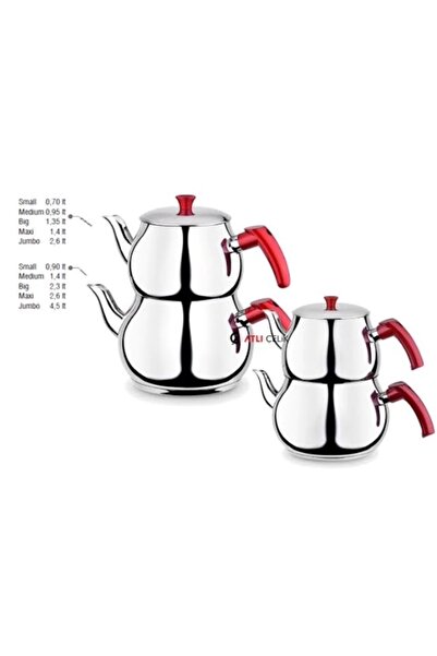 TAMU Paslanmaz Çelik Çaydanlık Baron Maxi Boy Bagalit Sap